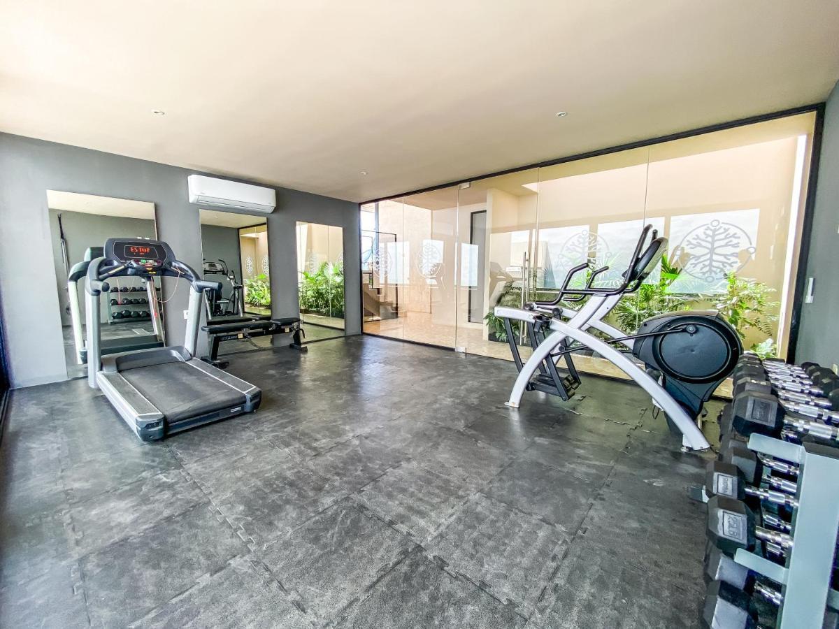 Big Studio At Kaab By The Beach With Roof Top Pool, Sauna And Jacuzzi Near Paseo Del Carmen Mall Playa del Carmen Bagian luar foto