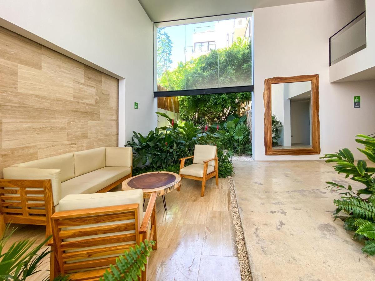 Big Studio At Kaab By The Beach With Roof Top Pool, Sauna And Jacuzzi Near Paseo Del Carmen Mall Playa del Carmen Bagian luar foto