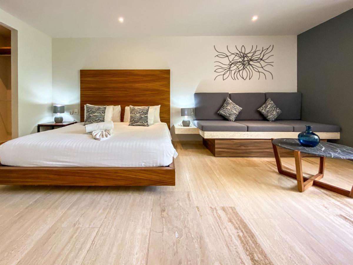 Big Studio At Kaab By The Beach With Roof Top Pool, Sauna And Jacuzzi Near Paseo Del Carmen Mall Playa del Carmen Bagian luar foto