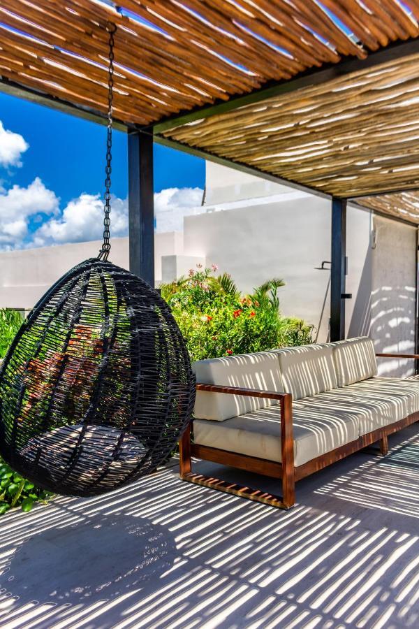 Big Studio At Kaab By The Beach With Roof Top Pool, Sauna And Jacuzzi Near Paseo Del Carmen Mall Playa del Carmen Bagian luar foto